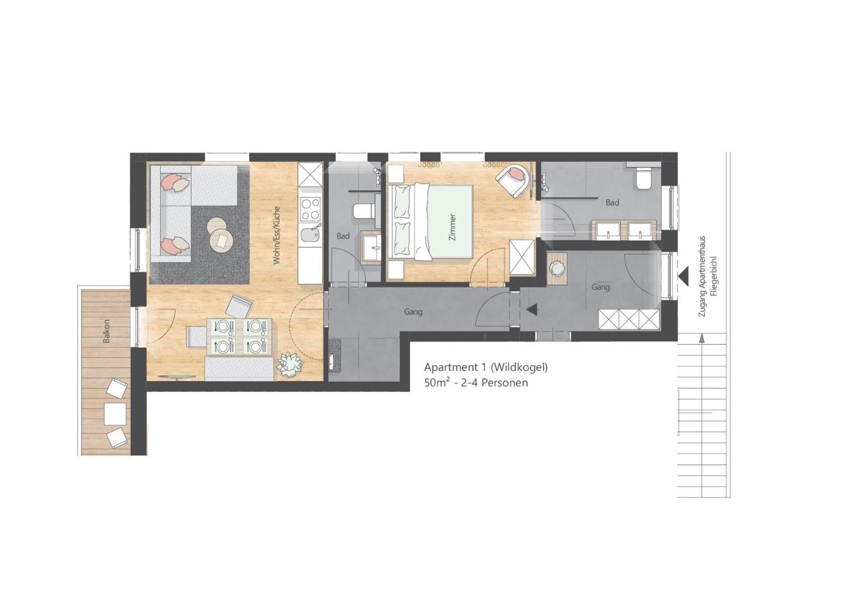 Apartments Fliegerbichl - Familie Voithofer Bramberg am Wildkogel Esterno foto
